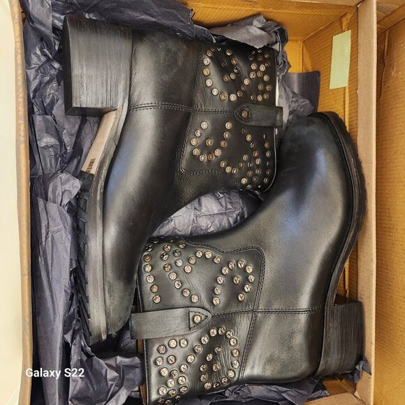 Women's Free People Harmony Studded Ankle Western Boots. NIB. Size 6.5 - Picture 9 of 10